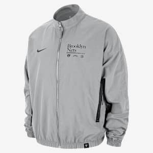 Brooklyn Nets DNA Courtside Men's Nike NBA Woven Graphic Jacket